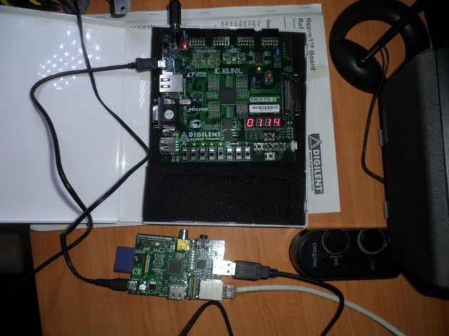 Raspberry Pi + FPGA